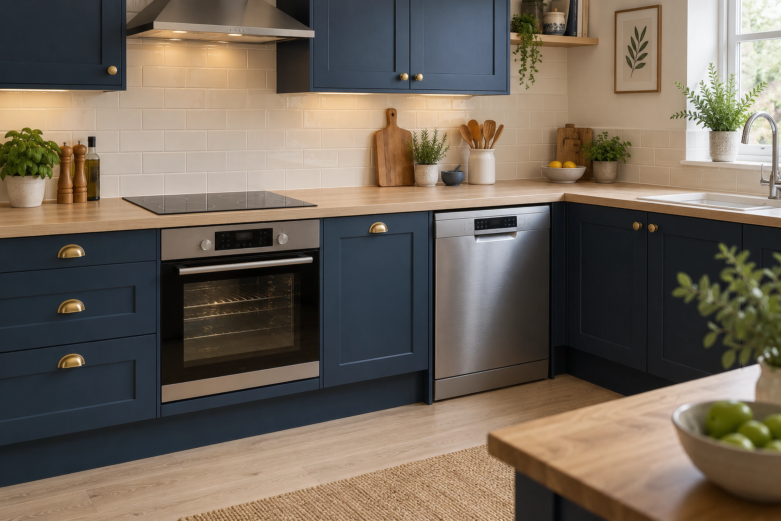 Kitchen appliances service illustration